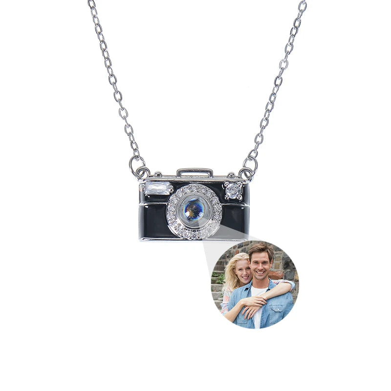 Collar Cámara con Foto de Proyección Personalizada