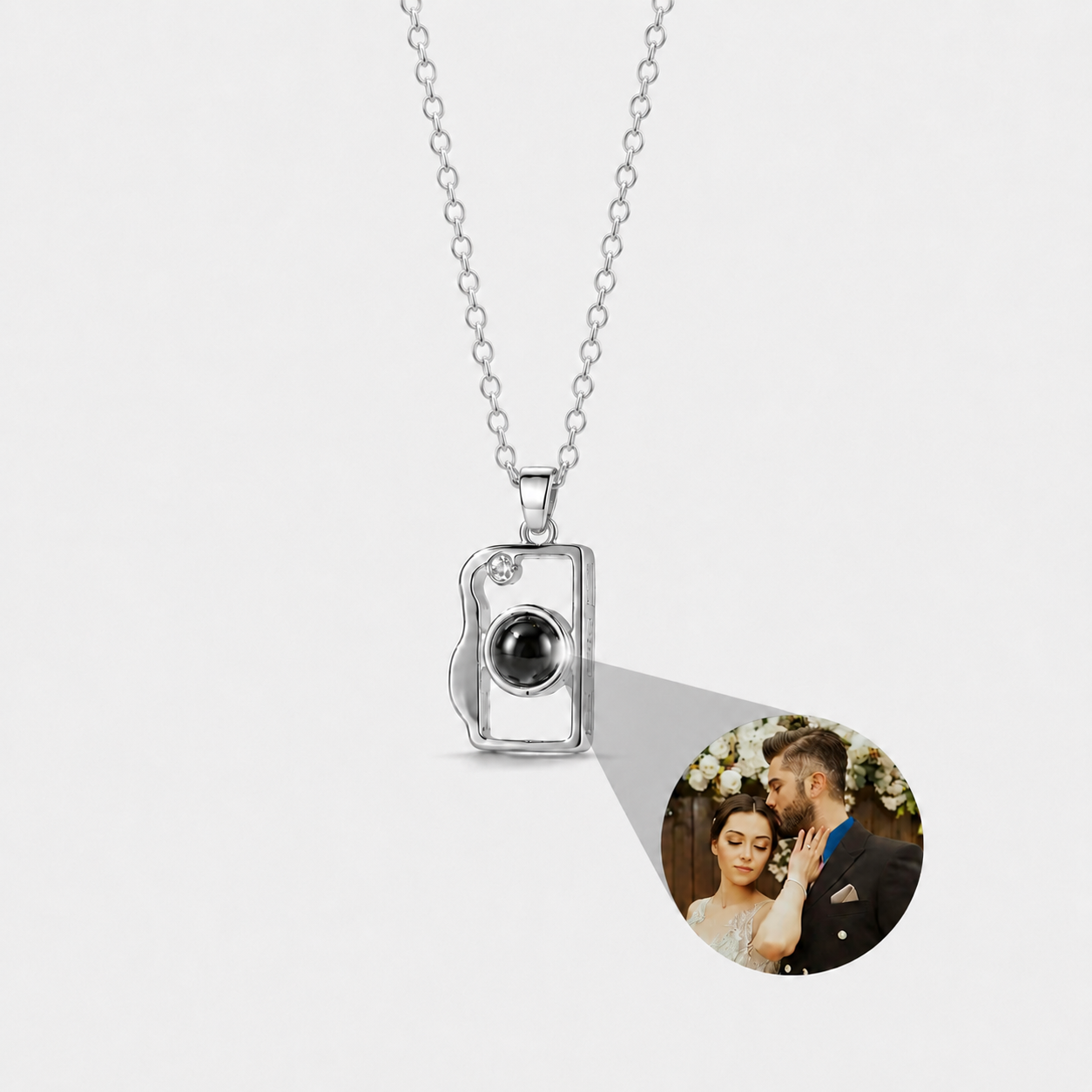 Collar Cámara con Foto de Proyección Personalizada