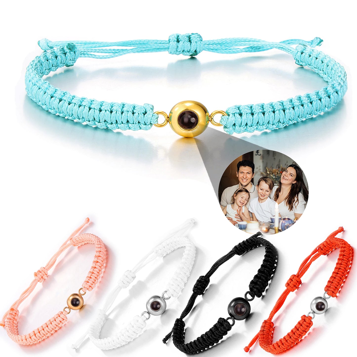 Pulsera con foto de proyección