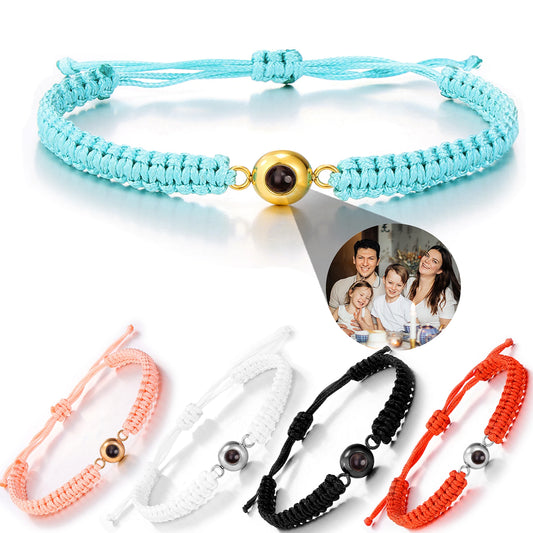 Pulsera con foto de proyección