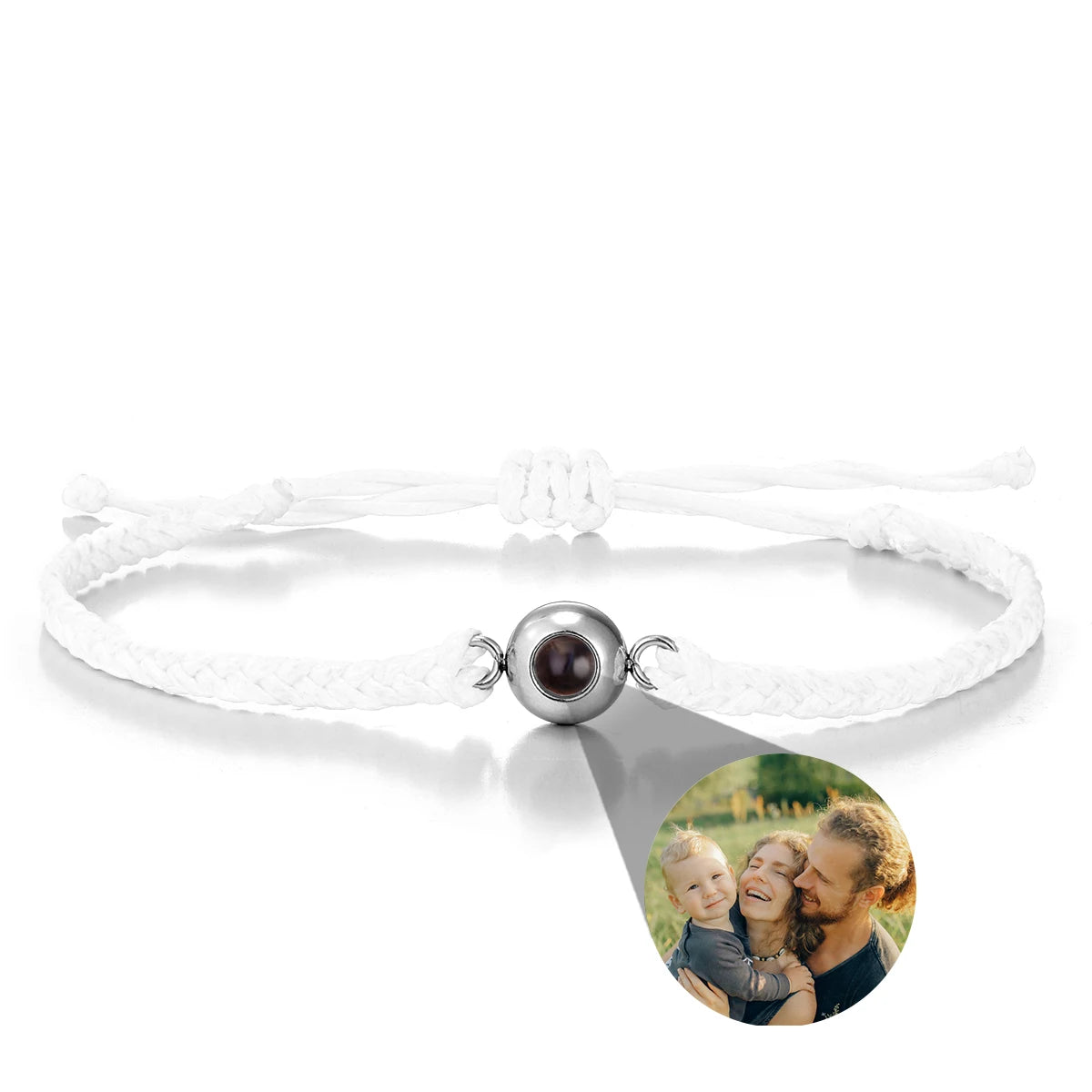 Pulsera con foto de proyección