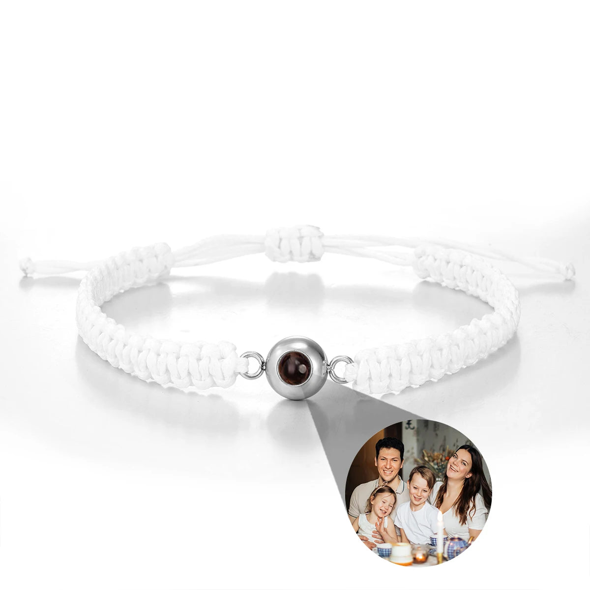 Pulsera con foto de proyección