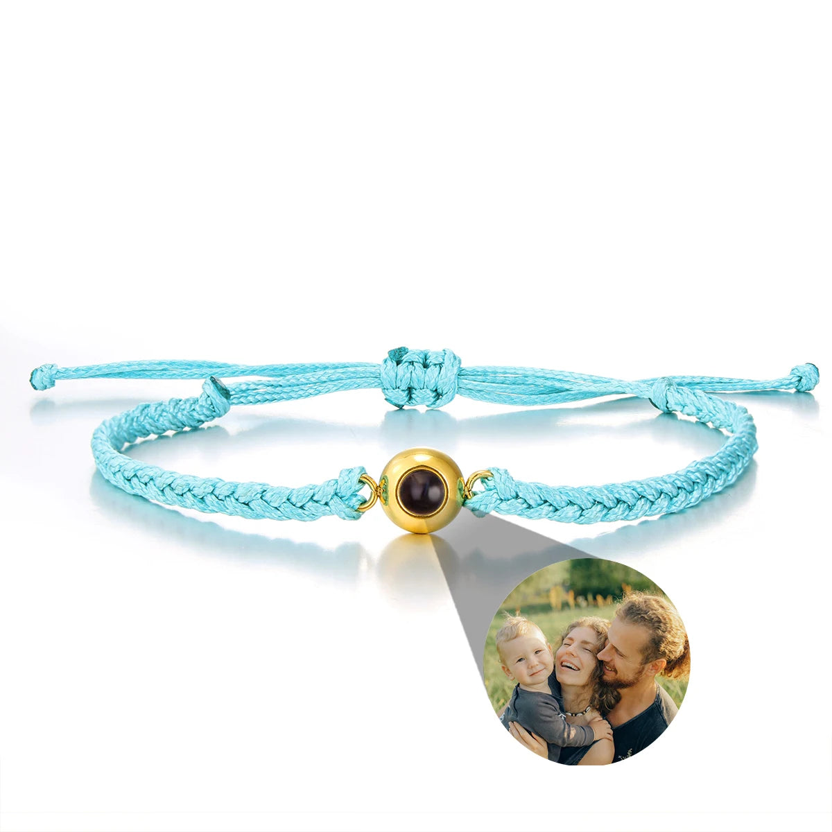 Pulsera con foto de proyección