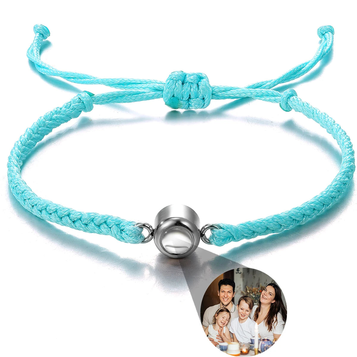 Pulsera con foto de proyección