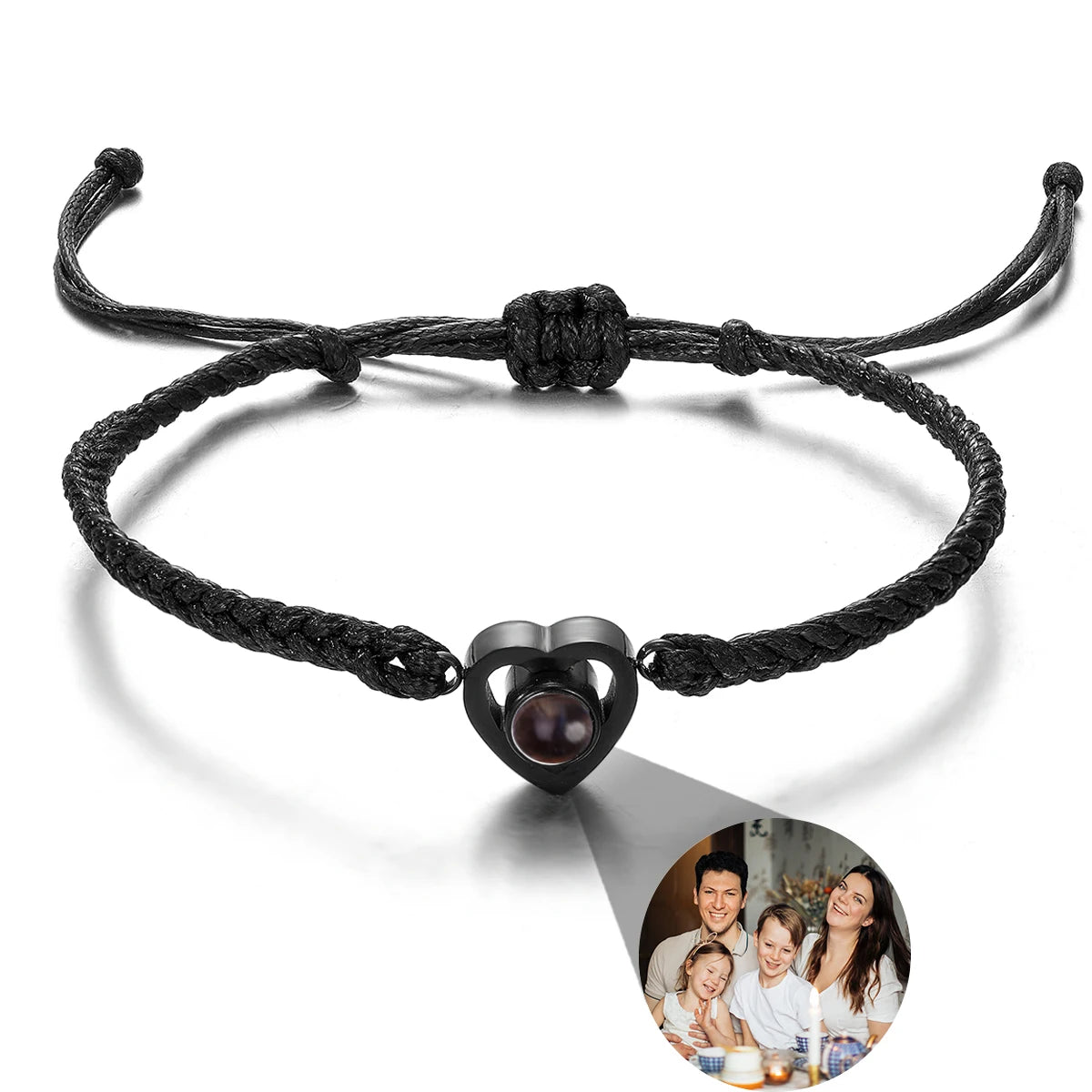 Pulsera con foto de proyección