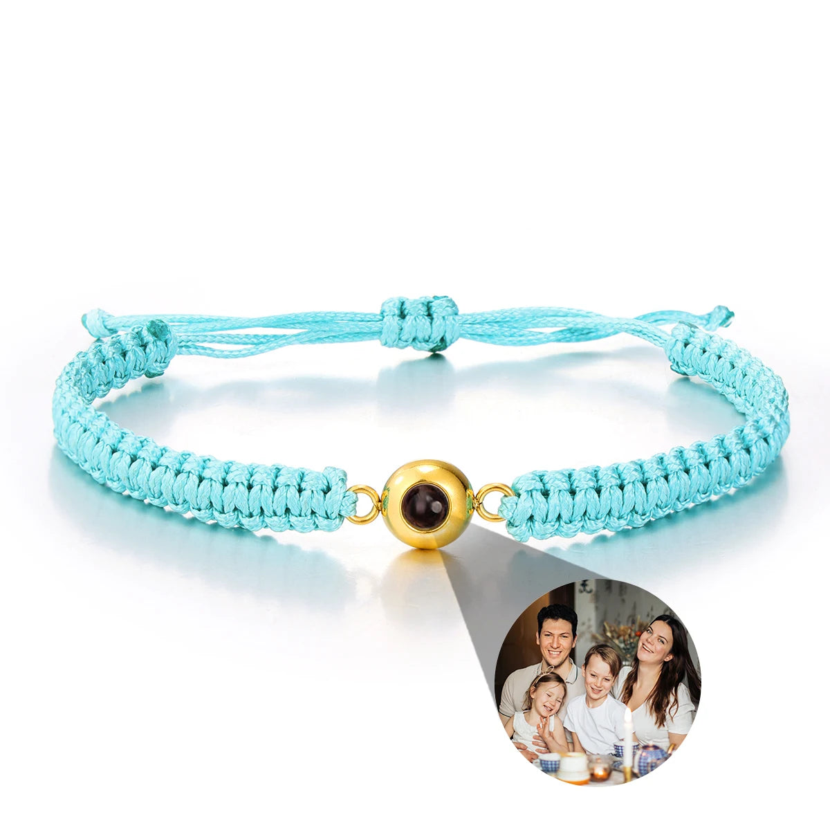 Pulsera con foto de proyección