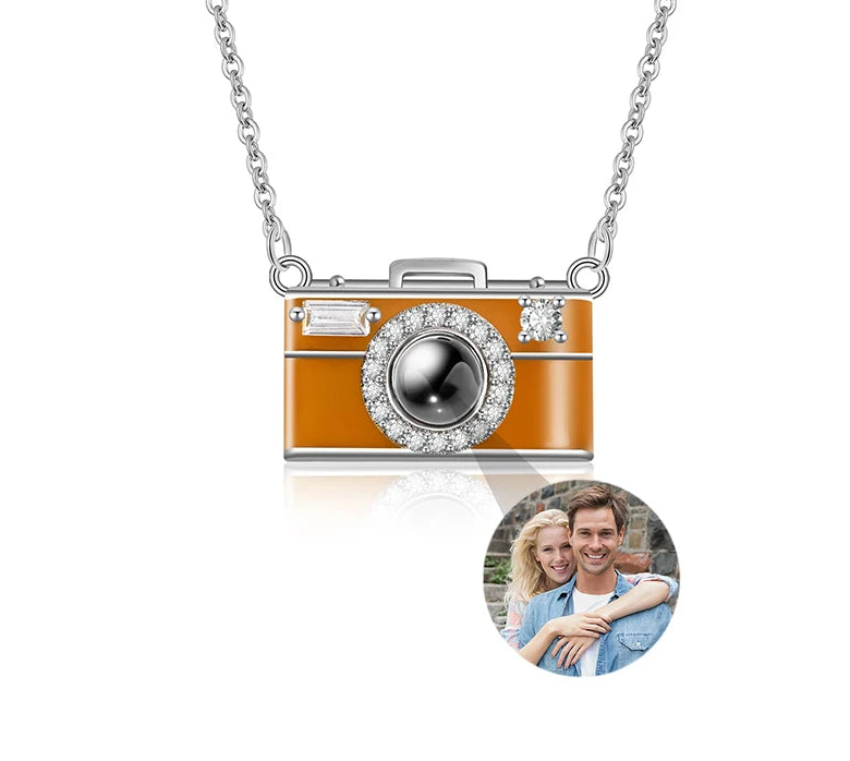 Collar Cámara con Foto de Proyección Personalizada