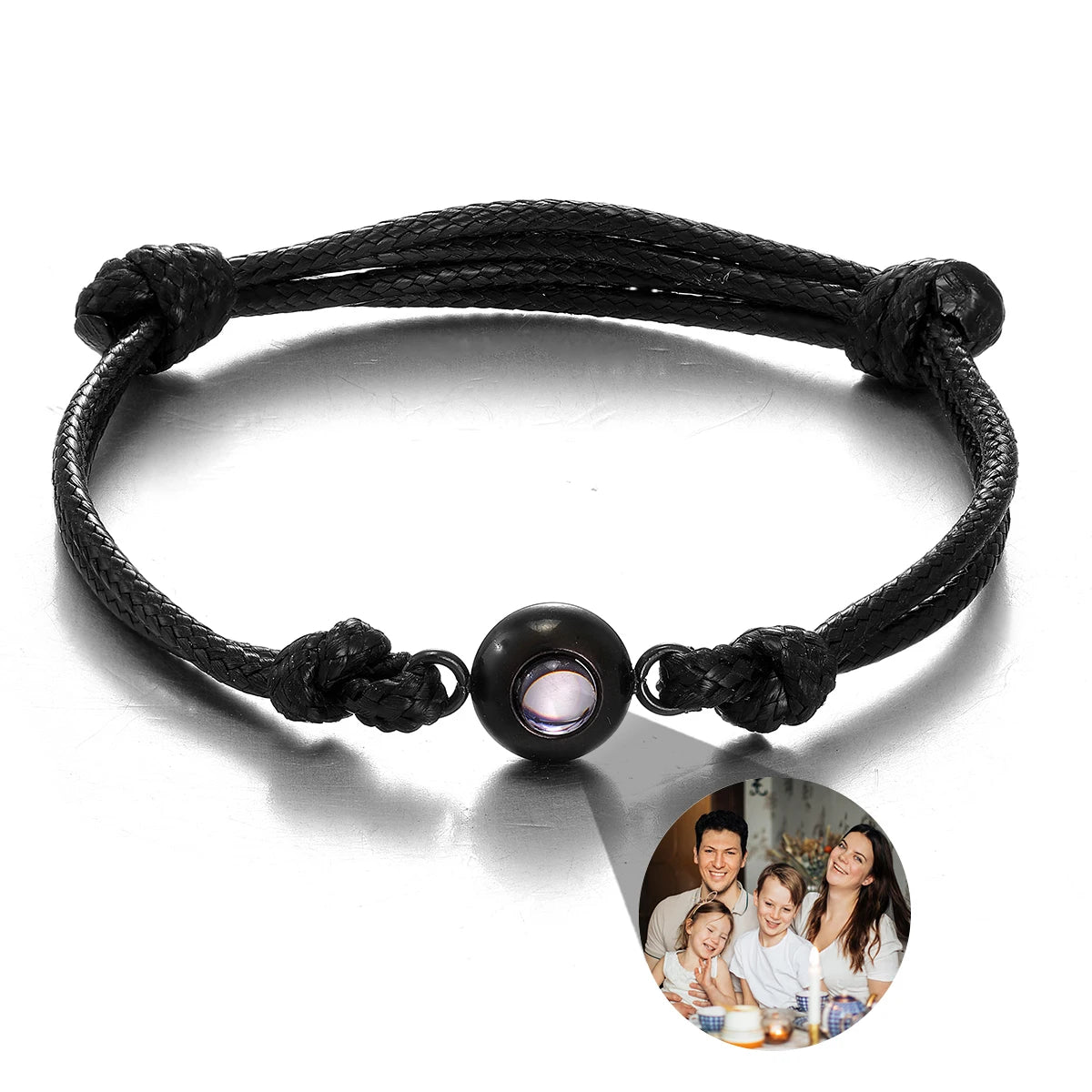Pulsera con foto de proyección