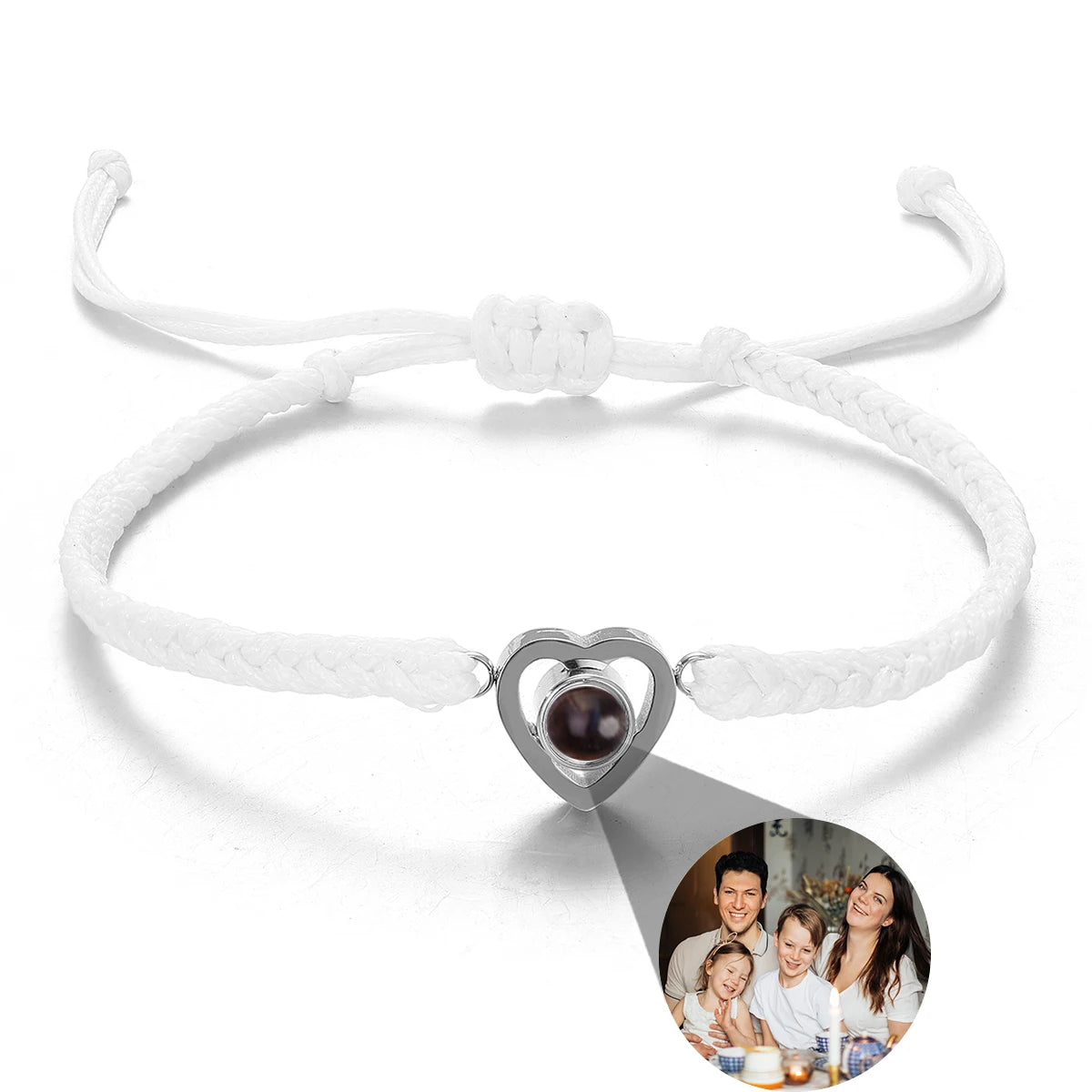 Pulsera con foto de proyección