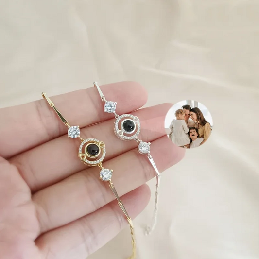 Brazalete con foto de proyección