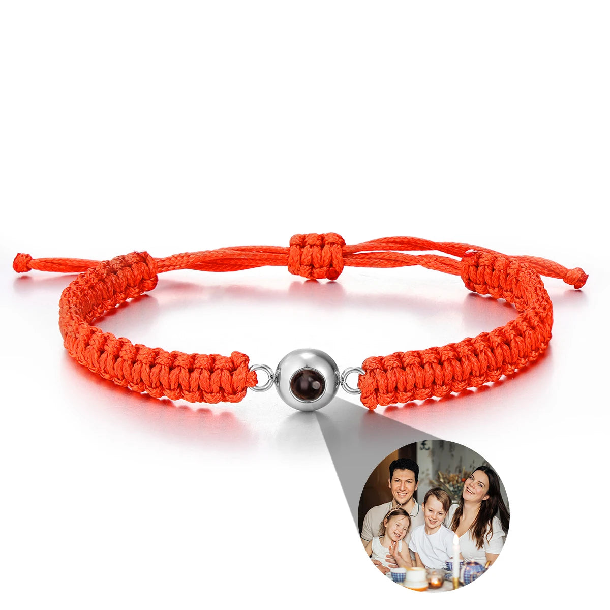 Pulsera con foto de proyección