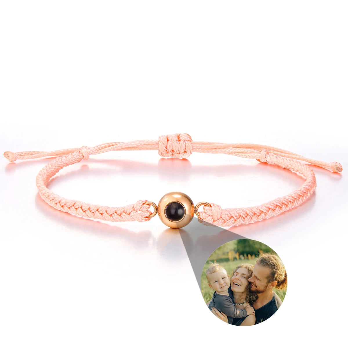 Pulsera con foto de proyección