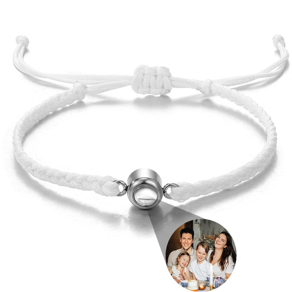 Pulsera con foto de proyección