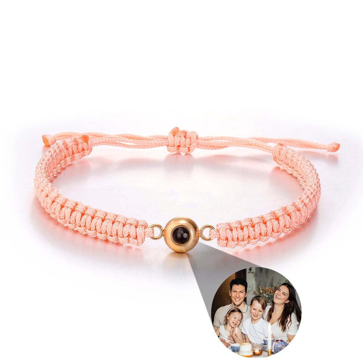 Pulsera con foto de proyección
