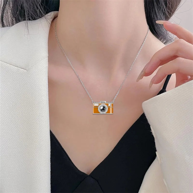 Collar Cámara con Foto de Proyección Personalizada