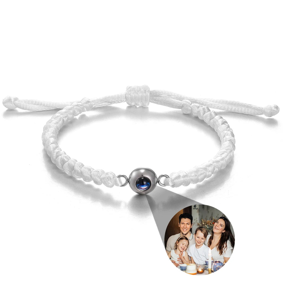 Pulsera con foto de proyección