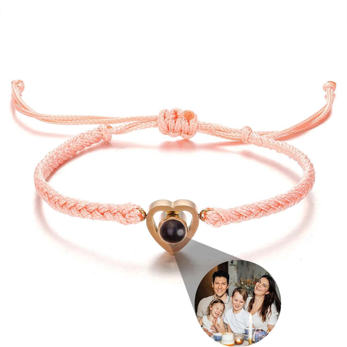Pulsera con foto de proyección